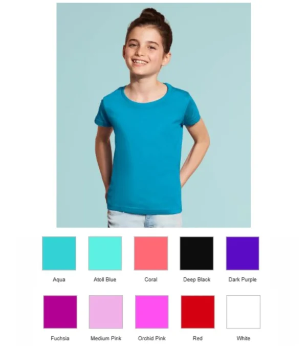 Sol's 11981 Girl's Cherry Tee Shirt